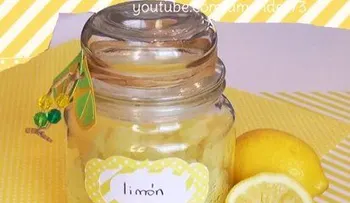 Exfoliante de limón para revelar piel nueva