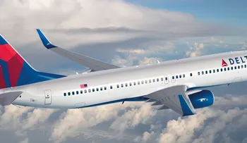 Un avión de Delta Airlines estaba dando vueltas sobre el golfo Pérsico 
