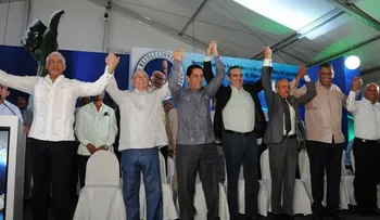 PRM juramenta a Eligio Jáquez y a Claudio Caamaño