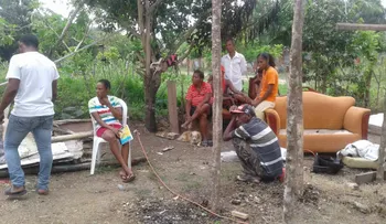 Desalojan familia en sector Villa San Luis
