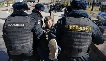 Cientos de detenidos en protestas anticorrupción en Rusia, según reportes