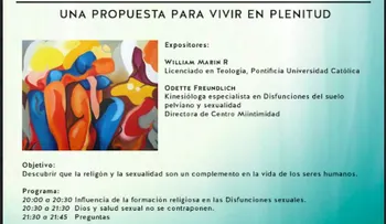 Charla â??Religión y Salud Sexualâ?, una propuesta para vivir en plenitud