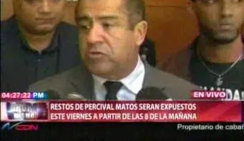 Sarita Valdez confirma que a John Percival le dispararon a â??quemarropaâ? 