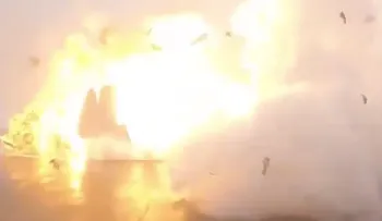 Cohete de SpaceX explota tras aterrizaje