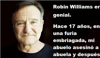 Robin Williams tal vez tuvo sus demonios, pero esto es simplemente asombroso 