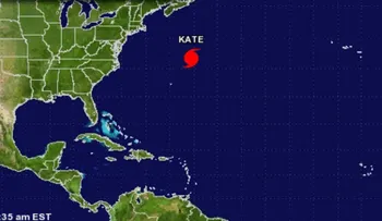 La tormenta tropical Kate se convierte en un huracán