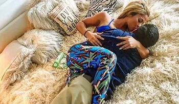 La foto de Maripily acostada con su hijo que generó la polémica en redes