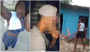 Vecinos se quejan de una pareja que hace esto hasta delante de los niños