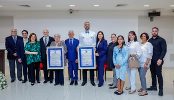 Senado reconoce al doctor Richard Oliver Bidó y a maestra de música Farida Diná