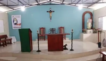 Se roban bocinas y abanicos de iglesia de Santiago