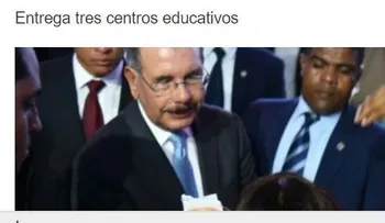 Danilo Medina entrega tres centros educativos en Puerto Plata, acogerán 1,190 estudiantes