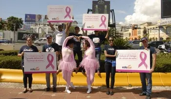 Edesur realiza una campaña educativa sobre el cáncer de mama