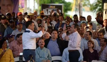 Danilo Medina encabeza acto juramentación a Tommy Galán candidato a senador SC