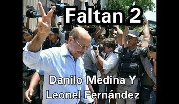 Temístocles indica con señales que faltan dos por Odebrech; Danilo y Leonel