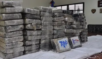 Se trata de cocaína 69 paquetes decomisados por la DNCD en PMC y pesan 73.34 kilos
