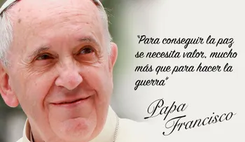 Papa Francisco: No temas al tiempo, nadie es eterno...las heridas te hacen más fuerte 
