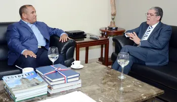 Ministro Interior y titular DNCD coordinan acciones anti delitos