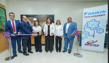 INFOTEP y Daikin Latam inauguran aula de refrigeración avanzada.