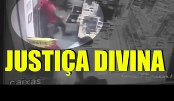 Recibió un "castigo divino" cuando asalta una farmacia