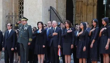 El presidente y la vicepresidenta asisten a Tedeum en la Catedral