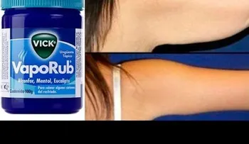 Adiós a los brazos gorditos y flacidos en dos pasos con VICK VAPORUB
