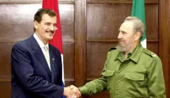 Comes y te vas; la anéctoda entre Vicente Fox con Fidel Castro
