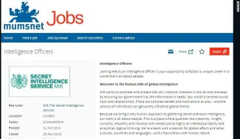 El MI6 se anuncia en sitio para mamás: ¿Son ellas las mejores espías?