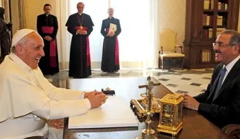 El Papa Francisco recibió al presidente  Danilo Medina