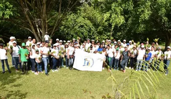Comisión Presidencial destaca labor de reforestación del Voluntariado Bancentraliano