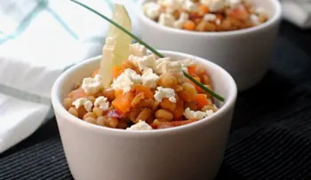 Almuerzo delicioso: Ensalada de lentejas (Recetas) 