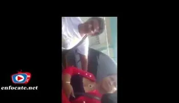 Alegado oficial PN negocia con asaltado en representación de un atracador (VIDEO)