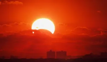 Sistema de baja presión no permitió ver eclipse solar en RD 