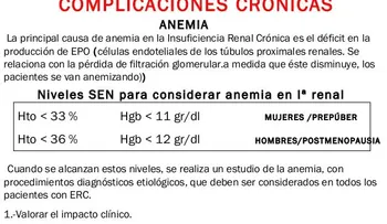 El 85% pacientes en diálisis tiene anemia y desconocen tener enfermedad