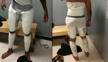 Atrapan a dos hombres que volaban desde República Dominicana con cocaína... ¡atada a las piernas!