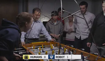 Inteligencia artificial vence a universitarios en partida de fútbol de mesa