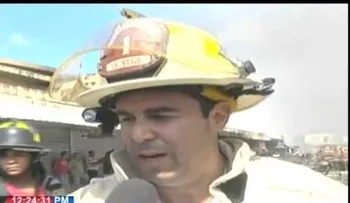 Incendio en mercado de La Vega deja perdidas millonarias