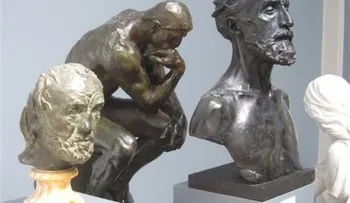 Roban busto original de Rodin  de un museo danés 