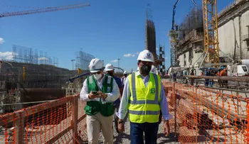 INDRHI recorre Proyecto Múltiple Presa Montegrande junto a periodistas