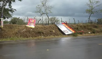 Tornado causa destrozos en Caimito Sabaneta, Santiago Rodríguez
