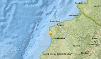 Nuevo sismo de magnitud 5,5 sacude costa de Ecuador