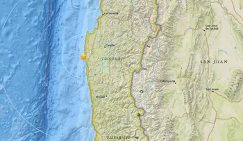 Se registra sismo de 5,6 en Coquimbo, Chile, según USGS