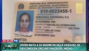 Esta fue la palabrota dicha por el hijo que mató a su madre Maritza Múñoz Pimentel 