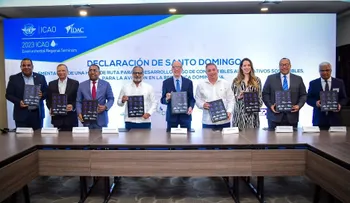 Instituciones suscriben Declaración de Santo Domingo, un compromiso para promover uso de energía limpia en la aviación