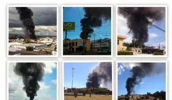 Fotos: Fuego afecta almacenes de La Novia de Villa