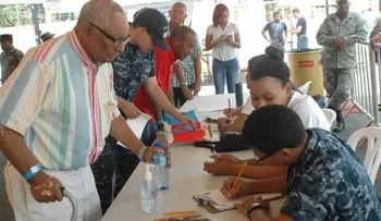 MIDE, Comando Sur y Embajada EE.UU realizan operativo de asistencia humanitaria