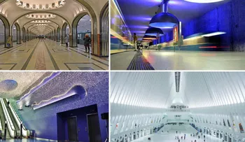 De Nápoles a Nueva York: 6 estaciones de metro que parecen de ciencia ficción