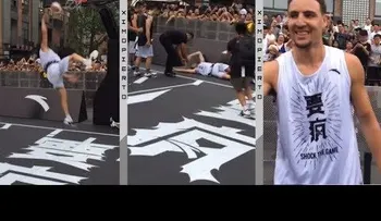  Klay Thompson pasando vergüenza