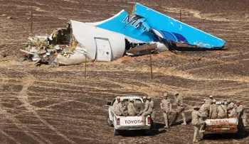 Casi seguro que una bomba haya derribado el avión de Metrojet, dicen funcionarios estadounidenses