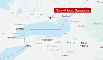 Policía herido de bala cerca de sinagoga en Ontario durante el Yom Kippur