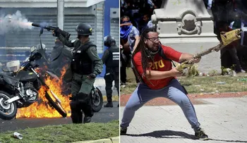 El doble estándar de los medios chavistas para cubrir la represión en Venezuela y Argentina